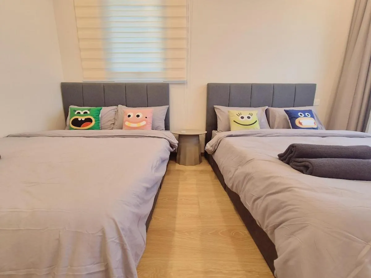 公寓 8 Pax 3 Room 3 Baths - Funky Pop Art Seaview Home 新山 马来西亚