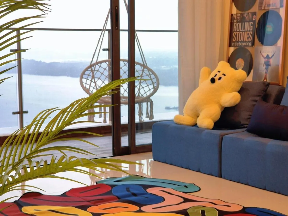 8 Pax 3 Room 3 Baths - Funky Pop Art Seaview Home 新山 0*,