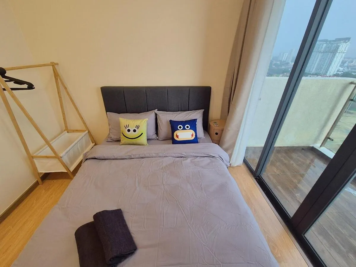 公寓 8 Pax 3 Room 3 Baths - Funky Pop Art Seaview Home 新山